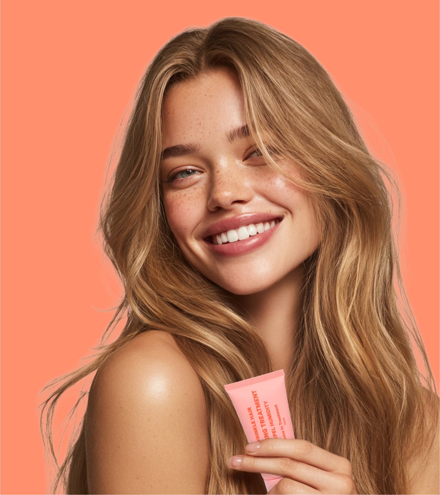 Antiwrinkle Hair Leave In Smoothing Treatment To Repel Humidity Duo (50ml + 8ml)