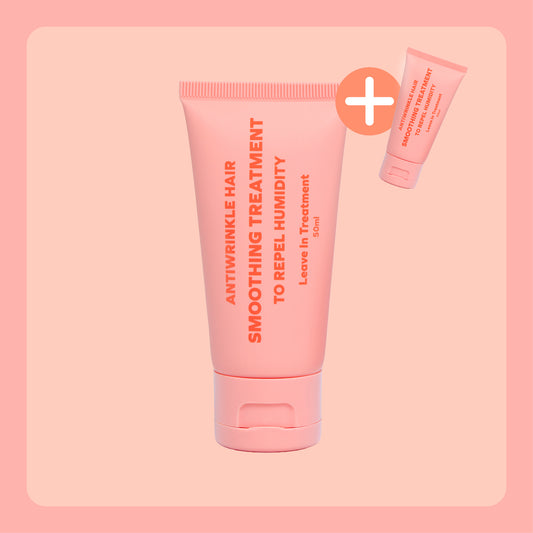 Antiwrinkle Hair Leave In Smoothing Treatment To Repel Humidity Duo (50ml + 8ml)